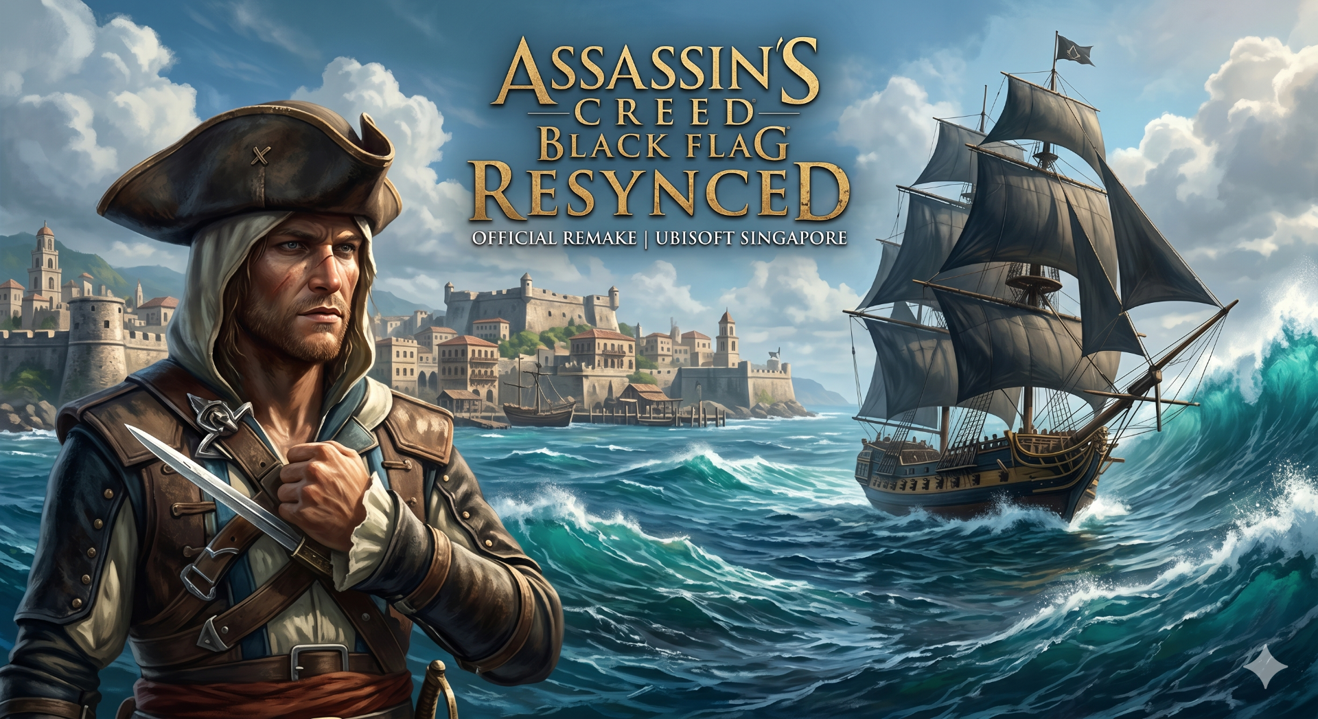 Hivatalos: Érkezik az Assassins Creed Black Flag Resynced!